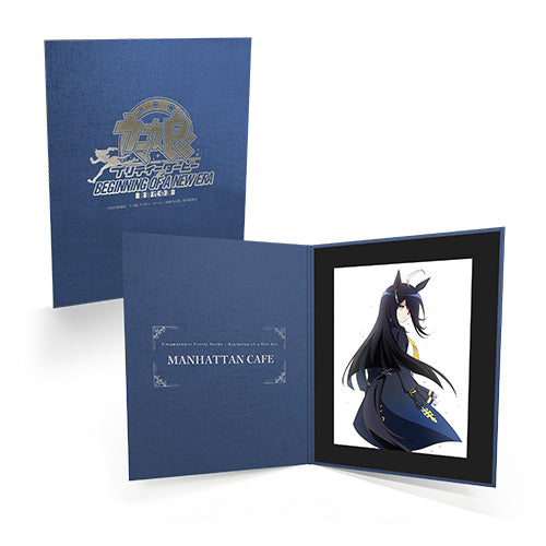 ウマ娘　新時代の扉　キャラファインフォリオ　マンハッタンカフェ 新品】劇場版『ウマ娘 プリティーダービー 新時代の扉』 キャラ