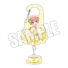 画像をギャラリービューアに読み込む, 【新品】 五等分の花嫁∽ ミニチャーム付きカラビナアクリル -五つ子のティーパーティー 一花- 佐賀

