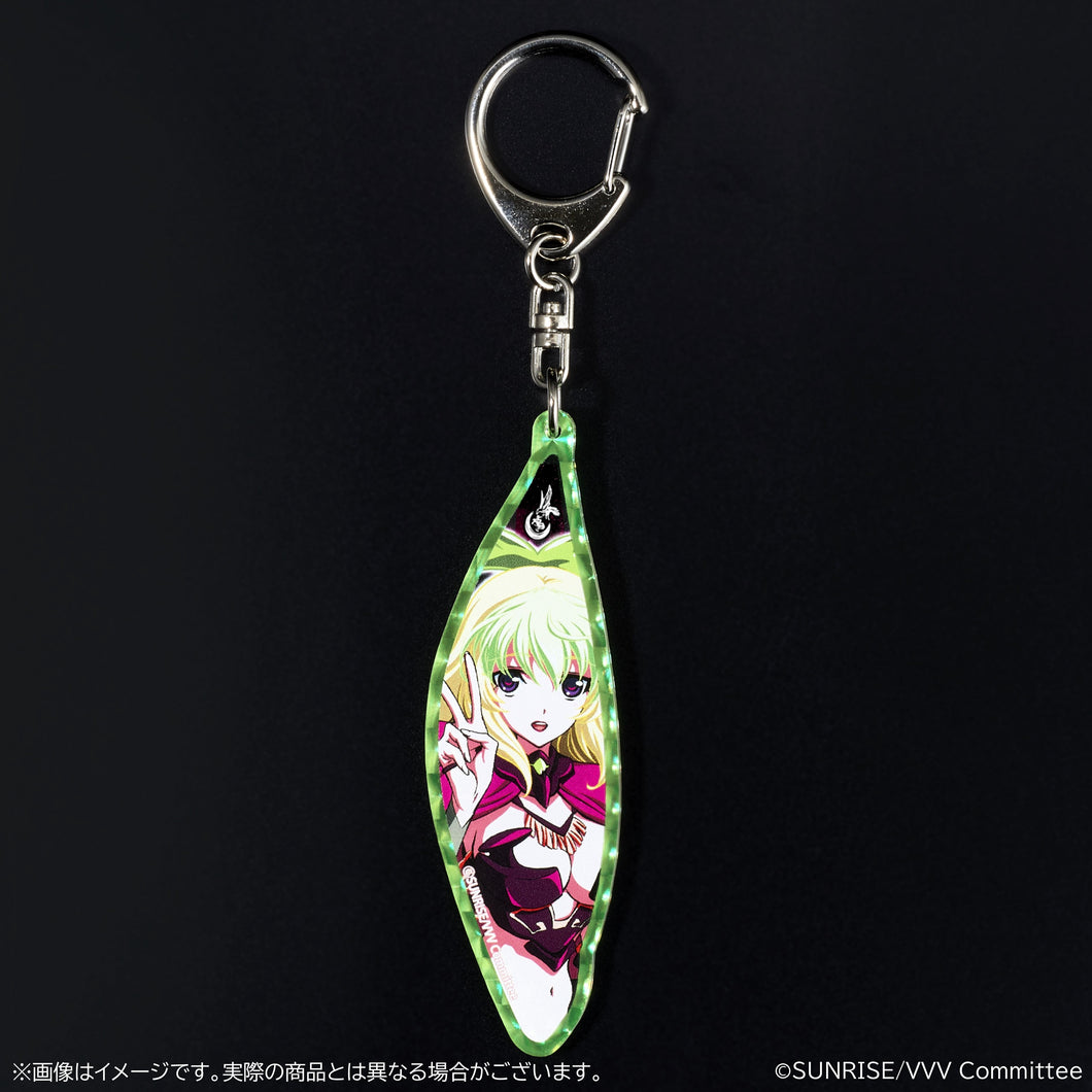 予約】 革命機ヴァルヴレイヴ 筐体デザインモチーフホログラムアクリル