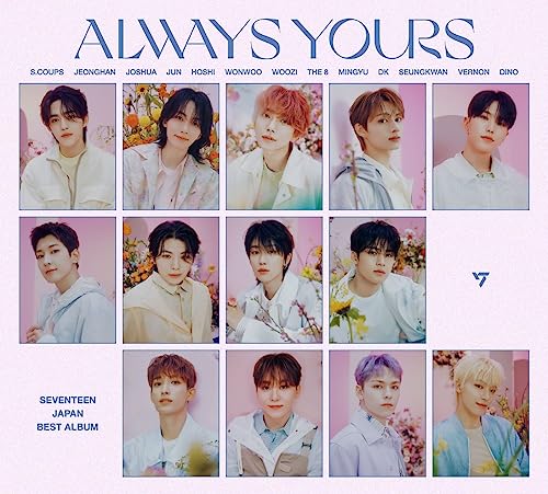 【新品】 SEVENTEEN JAPAN BEST ALBUM「ALWAYS YOURS」 初回限定盤A CD SEVENTEEN 佐賀 2023/08/23