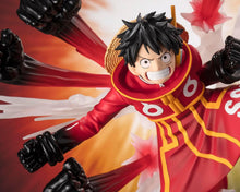 画像をギャラリービューアに読み込む, 【新品】 フィギュアーツZERO ONE PIECE ［超激戦］モンキー・D・ルフィ -ゴムゴムの鷹銃乱打- 約185mm PVC&amp;ABS製 塗装済み完成品フィギュア 佐賀
