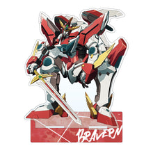 画像をギャラリービューアに読み込む, 【新品】 オリジナルTVアニメ「勇気爆発バーンブレイバーン」アクリルスタンド ブレイバーン 特攻ver. 佐賀
