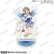 【新品】 ラブライブ!スクールアイドルフェスティバル きらりんアクリルスタンド Aqours 天使ver. 渡辺 曜 倉庫