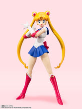 画像をギャラリービューアに読み込む, 【新品】 S.H.Figuarts 美少女戦士セーラームーン セーラームーン-Animation Color Edition- 約140mm PVC&amp;ABS製 塗装済み可動フィギュア 佐賀/倉庫
