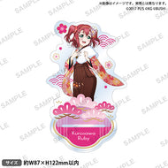 【新品】 ラブライブ!スクールアイドルフェスティバル アクリルスタンド Aqours お正月ver. 黒澤ルビィ 倉庫