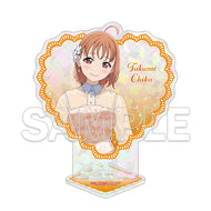 【新品】 『ラブライブ!サンシャイン!!』ハート型アクリルスタンド Aqours 千歌 佐賀