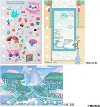 画像をギャラリービューアに読み込む, 【新品】 たまもりしーるリフィル Tamagotchi Paradiseセット4 佐賀
