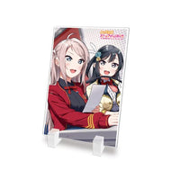 【新品】 ラブライブ！虹ヶ咲学園スクールアイドル同好会 ミニアクリルプレート せつ菜＆嵐珠 倉庫