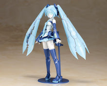画像をギャラリービューアに読み込む, 【予約】 フレームアームズ フレームアーティスト 雪ミク 全高約159mm 1/100スケール プラモデル

