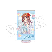画像をギャラリービューアに読み込む, 【新品】 五等分の花嫁∽ -梅雨のうたたね、夢見る夏- チェキ風アクリルスタンド 三玖の夢見る夏 佐賀
