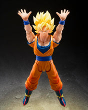 画像をギャラリービューアに読み込む, 【新品】 S.H.フィギュアーツ ドラゴンボールZ 超サイヤ人孫悟空 決戦の幕開け  約145mm PVC&amp;ABS製 塗装済み可動フィギュア 佐賀

