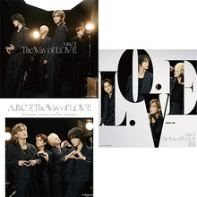 画像をギャラリービューアに読み込む, 【予約】 【3形態Blu-ray付セット】The Way of L.O.V-E (初回限定盤A+初回限定盤B+通常盤) CD A.B.C-Z
