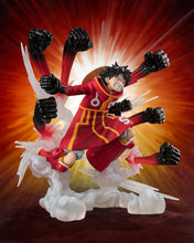 画像をギャラリービューアに読み込む, 【新品】 フィギュアーツZERO ONE PIECE ［超激戦］モンキー・D・ルフィ -ゴムゴムの鷹銃乱打- 約185mm PVC&amp;ABS製 塗装済み完成品フィギュア 佐賀

