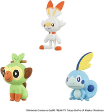 画像をギャラリービューアに読み込む, 【新品】 ポケットモンスター ポケモン30周年記念 モンコレ旅立ちの3匹セット ガラル地方 佐賀
