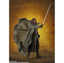 画像をギャラリービューアに読み込む, 【新品】 S.H.Figuarts アラゴルン (ロードオブザリング) 約155mm PVC&amp;ABS&amp;布製 塗装済み可動フィギュア 佐賀
