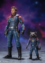 画像をギャラリービューアに読み込む, 【新品】 S.H.Figuarts スター・ロード＆ロケット・ラクーン（ガーディアンズ・オブ・ギャラクシー：VOLUME 3）PVC&amp;ABS製 塗装済み可動フィギュア 倉庫
