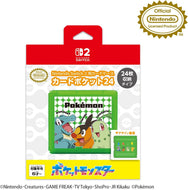 【新品】 Nintendo Switch 2 用カードケース カードポケット24 最初のパートナーとピカチュウ 佐賀