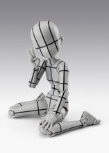 画像をギャラリービューアに読み込む, 【予約】 S.H.Figuarts ボディちゃん -杉森建- Edition-ワイヤーフレーム-(Gray Color Ver.) 約130mm ABS&amp;PVC製 塗装済み可動フィギュア
