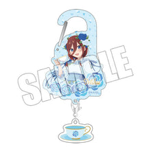 画像をギャラリービューアに読み込む, 【新品】 五等分の花嫁∽ ミニチャーム付きカラビナアクリル -五つ子のティーパーティー 三玖- 佐賀
