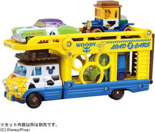 画像をギャラリービューアに読み込む, 【新品】 トミカ ドリームトミカ ディズニーモータース パルズトランポ トイ･ストーリー5 ウッディ 佐賀
