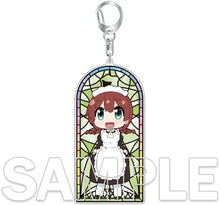 画像をギャラリービューアに読み込む, 【新品】 『にじよん あにめーしょん』ステンドグラス風キーホルダー エマ・ヴェルデ 倉庫
