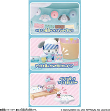 画像をギャラリービューアに読み込む, 【新品】 ぷちとも Sanrio characters シナモロール&amp;ポチャッコのアイスクリームのおみせ 佐賀
