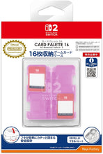 画像をギャラリービューアに読み込む, 【新品】 カードパレット 16  for Nintendo Switch 2 (ピンク) 佐賀
