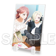 【新品】 『ラブライブ!虹ヶ咲学園スクールアイドル同好会』ミニアクリルプレート 歩夢&ミア 倉庫