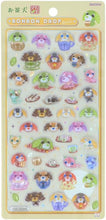 画像をギャラリービューアに読み込む, 【新品】 ボンボンドロップシール お茶犬 たべもの 佐賀
