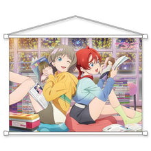 画像をギャラリービューアに読み込む, 【新品】 『ラブライブ!スーパースター!!』B2タペストリー Liella! 可可&amp;メイ 佐賀
