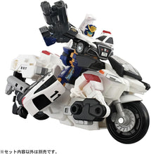 画像をギャラリービューアに読み込む, 【新品】 トミカ ジョブレイバー TJBDX ライジングポリスブレイバー デカライドアーマー白バイ DXセット 佐賀
