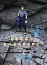 画像をギャラリービューアに読み込む, 【予約】 S.H.Figuarts NARUTO-ナルト-疾風伝 うちはサスケ -闇を焼き切る孤高の忍- 約145mm PVC&amp;ABS製 塗装済み可動フィギュア
