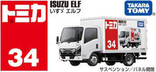 画像をギャラリービューアに読み込む, 【新品】 トミカ No.34 いすゞ エルフ 箱 佐賀

