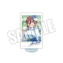 画像をギャラリービューアに読み込む, 【新品】 五等分の花嫁∽ チェキ風アクリルスタンド -五つ子のティーパーティー 三玖- 佐賀
