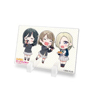 【新品】 ラブライブ！虹ヶ咲学園スクールアイドル同好会 ミニアクリルプレート かすみ＆栞子＆ミア 倉庫