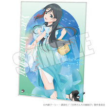 画像をギャラリービューアに読み込む, 【新品】 甘神さんちの縁結び A4アクリルプレート 雨上がりの青空、夏の入口 夜重 佐賀
