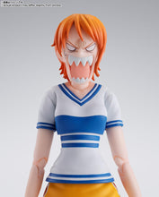 画像をギャラリービューアに読み込む, 【新品】 S.H.Figuarts ONE PIECE ナミ -冒険の夜明け- 約140mm ABS&amp;PVC製 塗装済み可動フィギュア 佐賀
