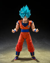 画像をギャラリービューアに読み込む, 【新品】 S.H.Figuarts ドラゴンボール超 超サイヤ人ゴッド超サイヤ人孫悟空 -限界を超えし蒼き力- 約145mm PVC&amp;ABS製 塗装済み可動フィギュア 佐賀
