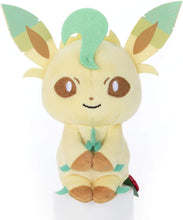 画像をギャラリービューアに読み込む, 【新品】 ポケモン ちょっこりさん リーフィア ぬいぐるみ 高さ約14cm 佐賀

