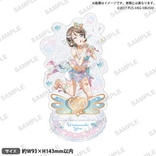 画像をギャラリービューアに読み込む, 【新品】 ラブライブ!スクールアイドルフェスティバル きらりんアクリルスタンド Aqours シャボン玉ver. 渡辺 曜 佐賀
