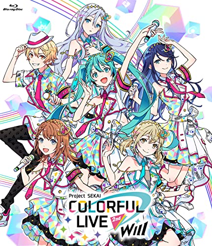 【新品】 プロジェクトセカイ COLORFUL LIVE 2nd -Will- 通常盤 Blu-ray 倉庫